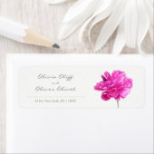 Hellrosa Rücksendeadresse (Insitu)