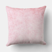 Hellrosa Samttextur Kissen (Rückseite)