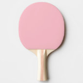 Hellrosa, solide Farbe Girly Pastel Tischtennis Schläger (Vorderseite)