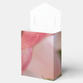 Hellrosa Strawblume Geschenkschachtel (Geöffnet)