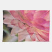 Hellrosa Strawblume Geschirrtuch (Horizontal)