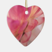 Hellrosa Strawblume Keramik Ornament (Rechts)