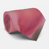 Hellrosa Strawblume Krawatte (Gerollt)