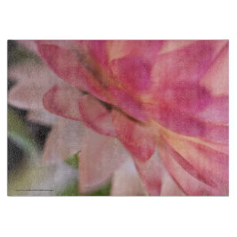Hellrosa Strawblume Schneidebrett