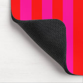Hellrosa Streifen-Mauspad Mousepad (Ecke)