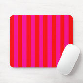 Hellrosa Streifen-Mauspad Mousepad (Mit Mouse)
