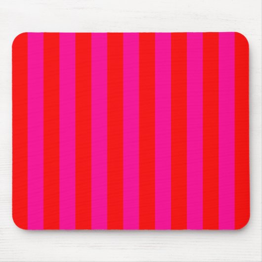 Hellrosa Streifen-Mauspad Mousepad (Vorne)