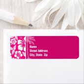 Hellrosa tropischer Hibiskus (Insitu)