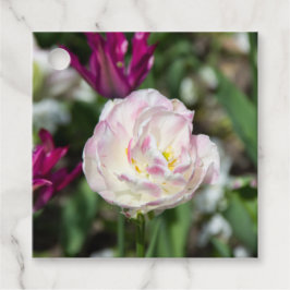 Hellrosa Tulpen an einem sonnigen Tag Geschenkanhänger