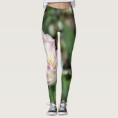 Hellrosa Tulpen an einem sonnigen Tag Leggings (Vorderseite)