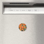 Hellrosa Tulpen Magnet (In Situ (Geschirrspüler))