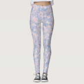 Hellrosa und blau leggings (Vorderseite)