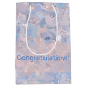 Hellrosa und blau mittlere geschenktüte (Vorderseite)