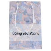 Hellrosa und blau mittlere geschenktüte (Vorderseite)