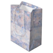 Hellrosa und blau mittlere geschenktüte (Rückseite Schrägansicht)