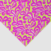 Hellrosa und gelb Botanisch Seidenpapier (Ausschnitt)