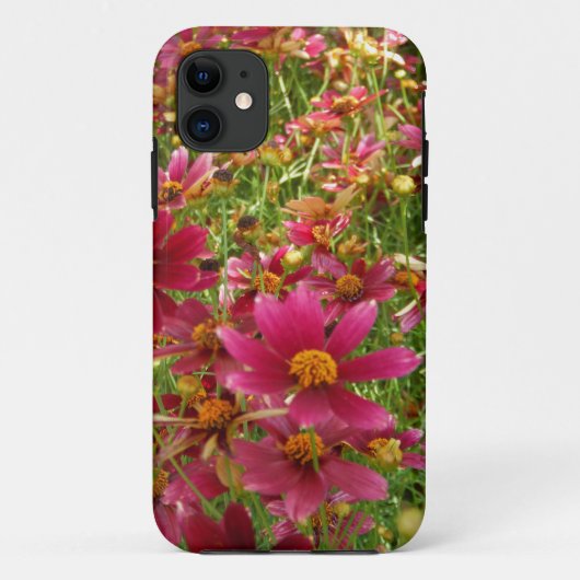 Hellrosa und gelbe Daisy-Blume Case-Mate iPhone Hülle (Rückseite)
