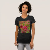 Hellrosa und gelbe Daisy-Blume T-Shirt (Vorne ganz)
