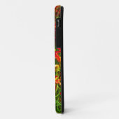Hellrosa und gelbe Daisy Wilde Blume Case-Mate iPhone Hülle (Hinten/Links)