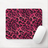 Hellrosa und gepunktete Leoparden Mousepad (Mit Mouse)