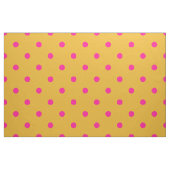 Hellrosa und Marigold Orange Polka Dot Stoff (Fat Quarter (45,7 x 55,9 cm))