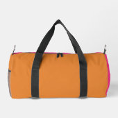 Hellrosa und orange Monogramm Duffle Bag (Rückseite)
