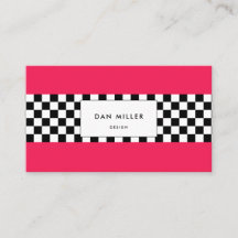 Hellrosa und Schachbrett