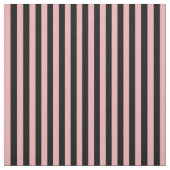 Hellrosa und schwarz Vertikal gestreift Stoff (Muster)