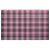 Hellrosa und schwarzes Gingham-Karo Stoff (Yard (91,4 cm))