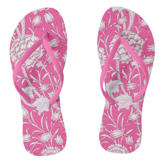 Hellrosa und Vintage Trendfarben Badesandalen