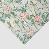 Hellrosa und weiße Blume Festhalteeffekt Seidenpapier (Ausschnitt)