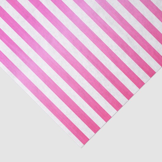 Hellrosa und weiße Streifen Seidenpapier (Ausschnitt)