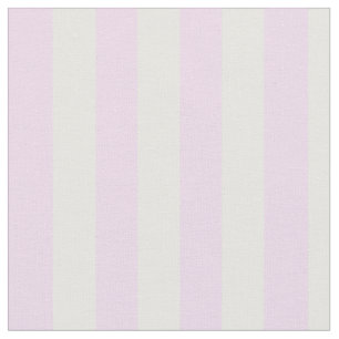 Hellrosa und weiße vertikale Streifen Stoff