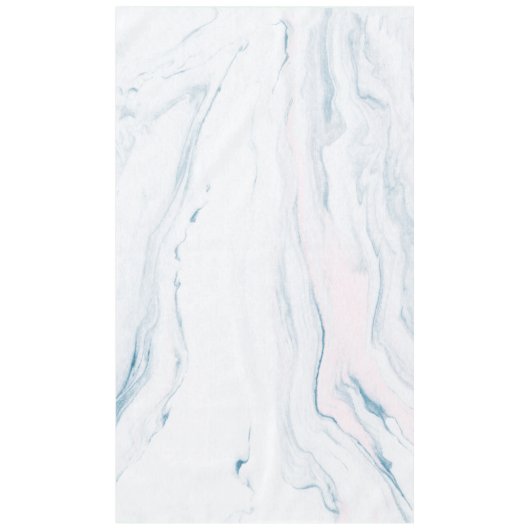 Hellrosa und weißer Marmor Tischdecke (Vorderseite)