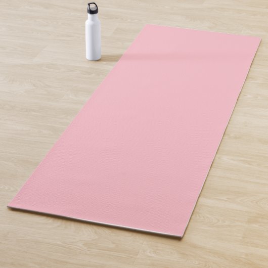 Hellrosa Uni-Farbe Mädchen Pastell Yogamatte (Beispiel)