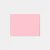 Hellrosa Uni-Farbe Post-it Klebezettel (Vorderseite)