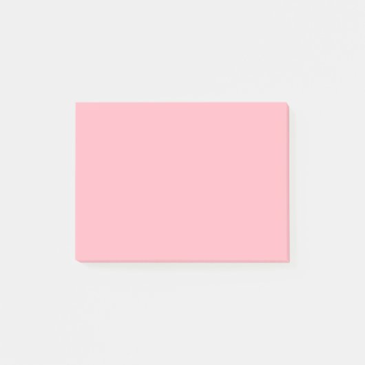 Hellrosa Uni-Farbe Post-it Klebezettel (Vorderseite)