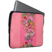 Hellrosa Vintage Rose Garden Electronics Bag Laptopschutzhülle (Vorne Rechts)