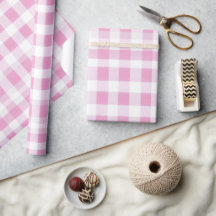 Hellrosa Weiße Weiche Gingham Röte Karo Muster