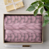 Hellrosa Winter Knitter Wollmuster Seidenpapier (Geschenk)