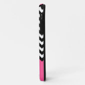 Hellrosa Zickzack iPhone 5 Fall Case-Mate iPhone Hülle (Hinten/Links)