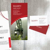 Hellrot, Burgund geteerte Fotos Werbekarte