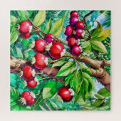 Hellrote Früchte Puzzle (Horizontal)