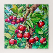 Hellrote Früchte Puzzle (Vertikal)
