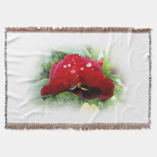 Hellrote Panik Decke (Vorderseite)