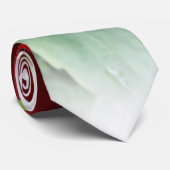 Hellrote Panik Krawatte (Gerollt)