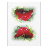 Hellrote Panik Tischdecke (Vorderseite)