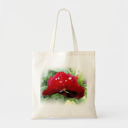 Hellrote Panik Tragetasche (Vorne)