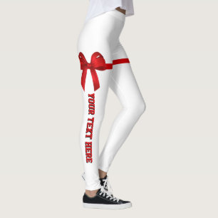Hellroter Bogen Leggings