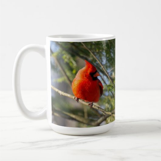 Hellroter Kardinal Kaffeetasse (Links)